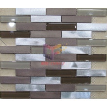 Aluminium Mix Crystal Mosaic Tile (CFA53)